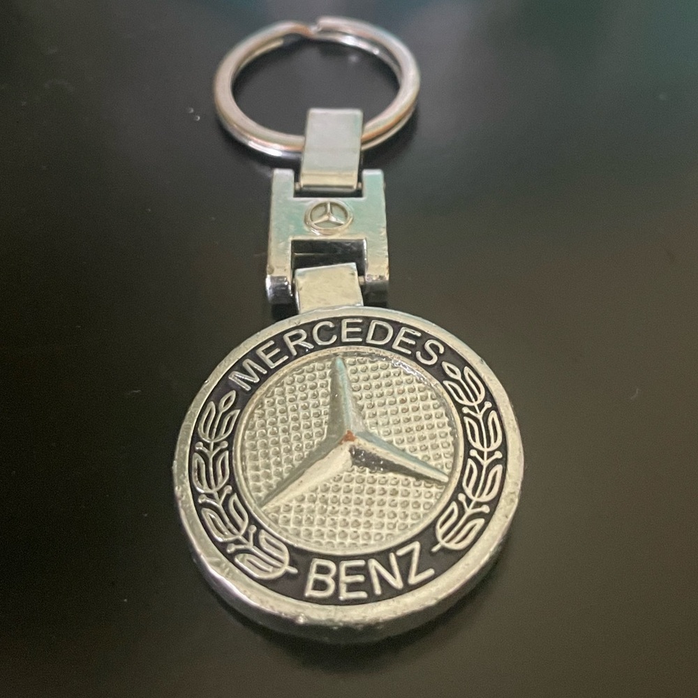 Mercedes Keyring Logo Metal Keychain